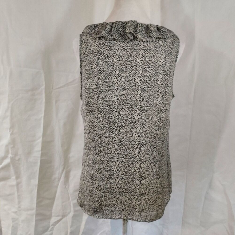 Banana Republic Monochrome Ruffle Blouse - Picture 8 of 13